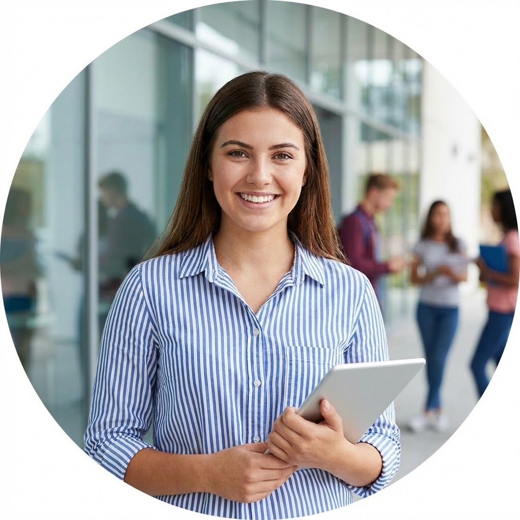 Estudiantes de Ritzé en formación práctica